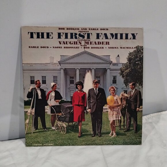 Booker and Earle Doub present The First Family Featuring Vaughn Meader Record - Picture 1 of 4